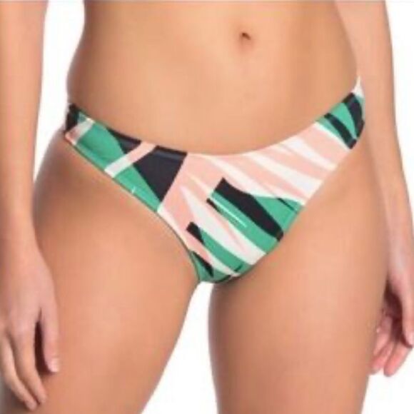 NWOT Bikini Lab Sonic Boom Tropical Hipster Bikini Large - Picture 10 of 10